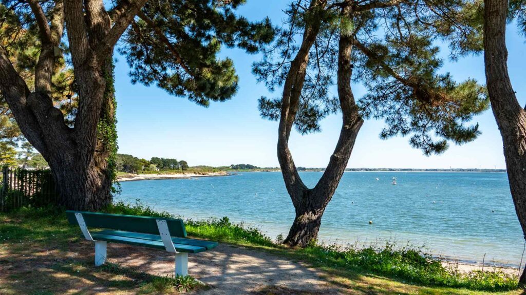 Plage de Damgan, proche du Camping Domaine du Morbihan