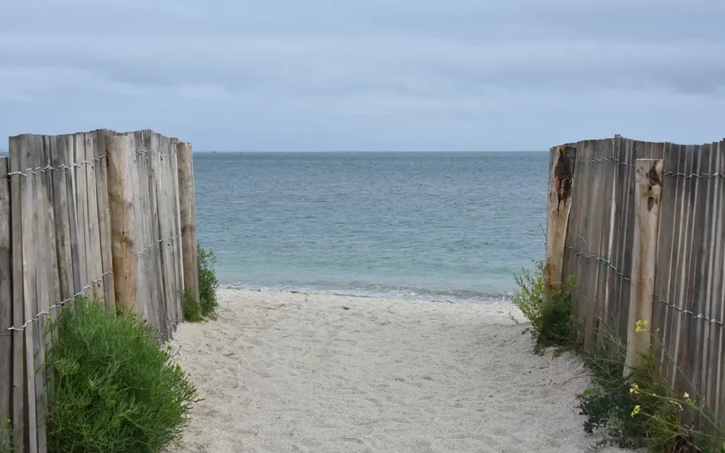 Plage de Suscinio dans le Morbihan