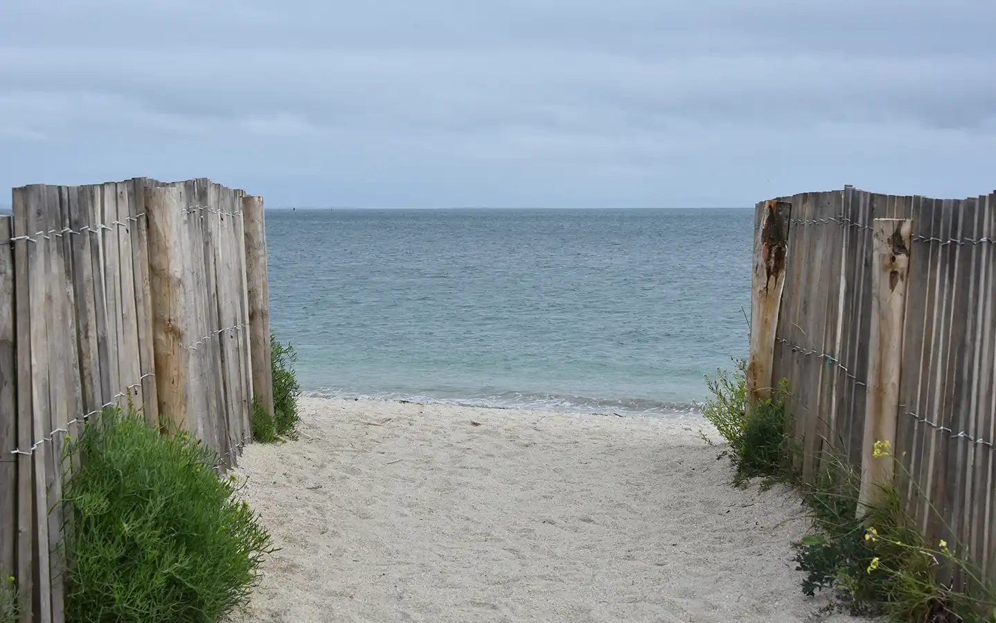 Plage de Suscinio dans le Morbihan