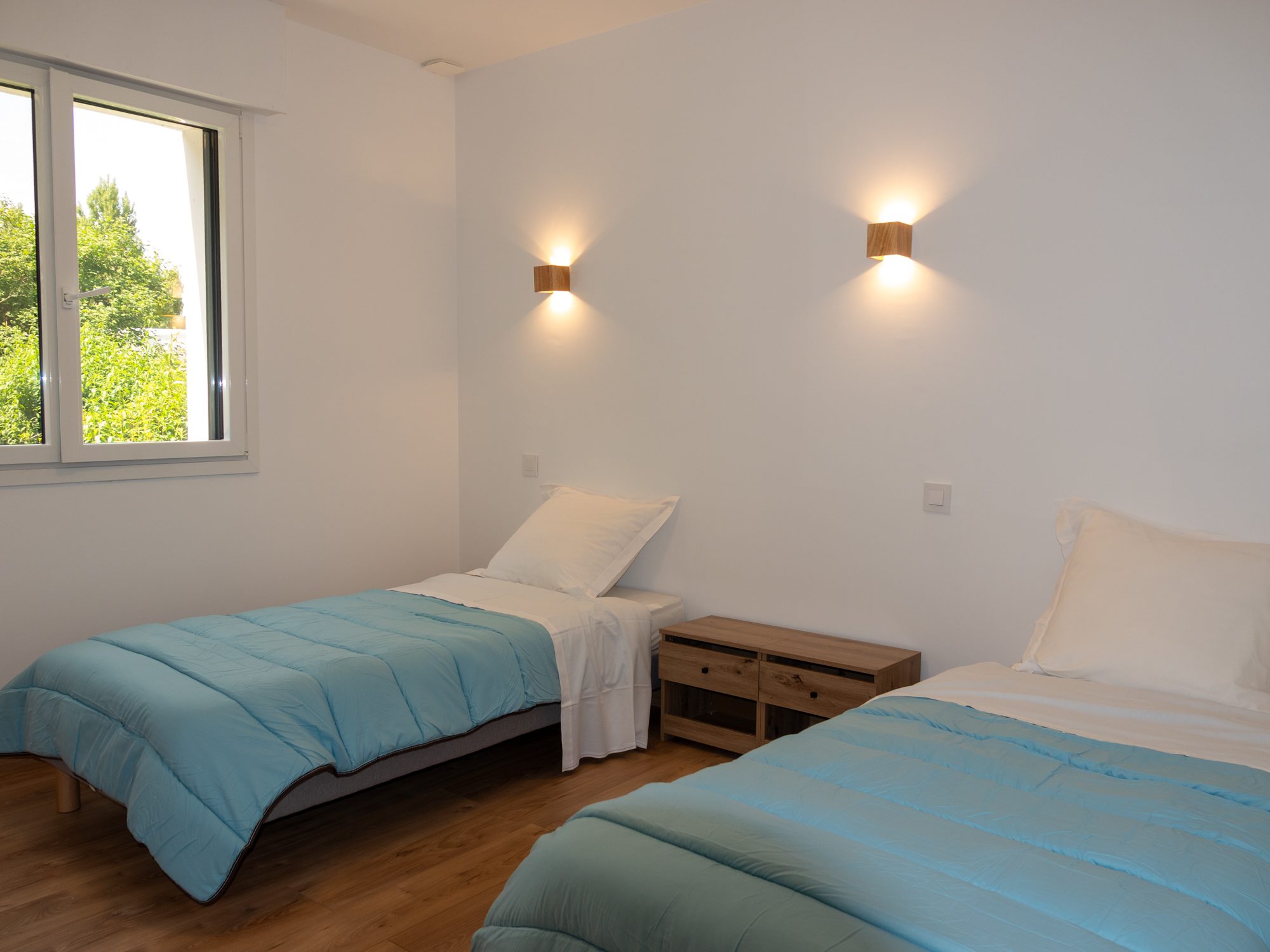Chambre 2 du gîte du Domaine du Morbihan