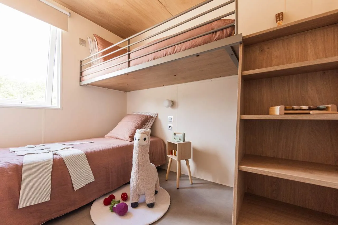 Chambre enfant du Mobil-home Confort 3 chambres