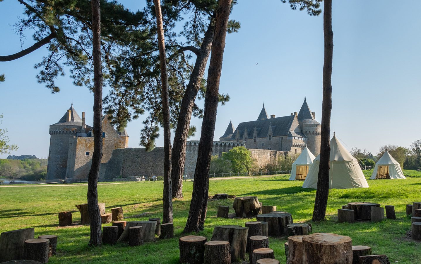 Château de Suscinio tout proche du Domaine du Morbihan