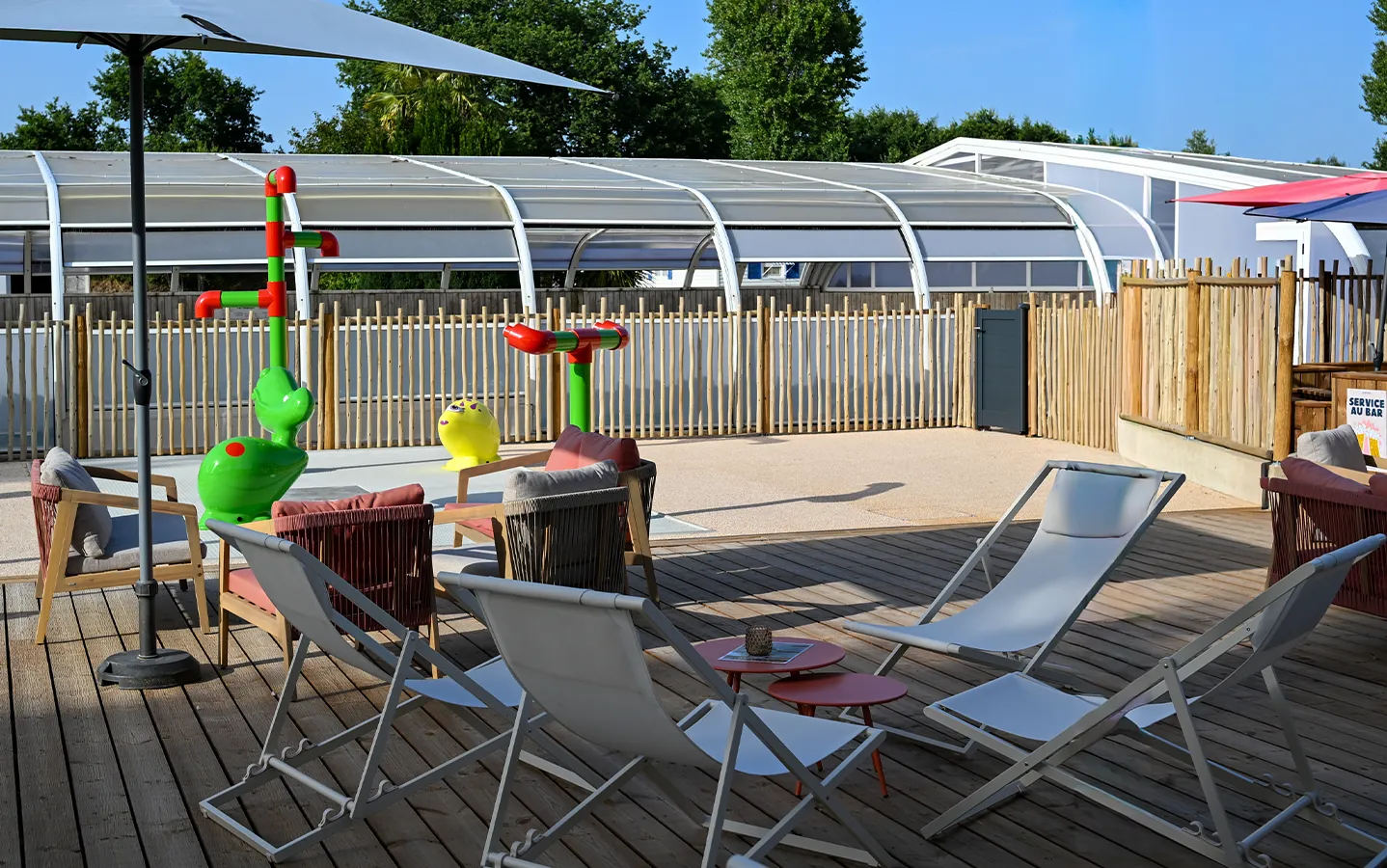Espace aquatique camping de Bretagne