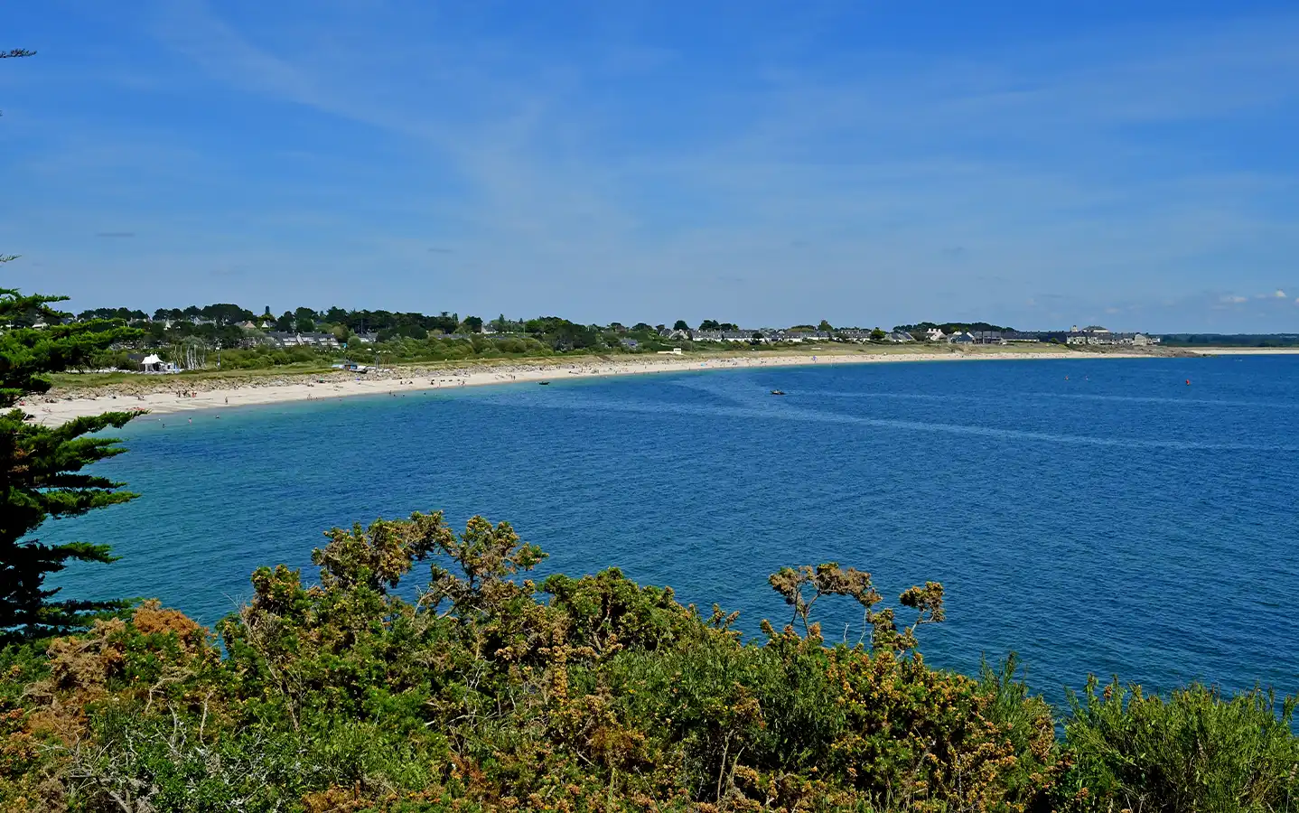 Plage de Fogeo dans le Morbihan