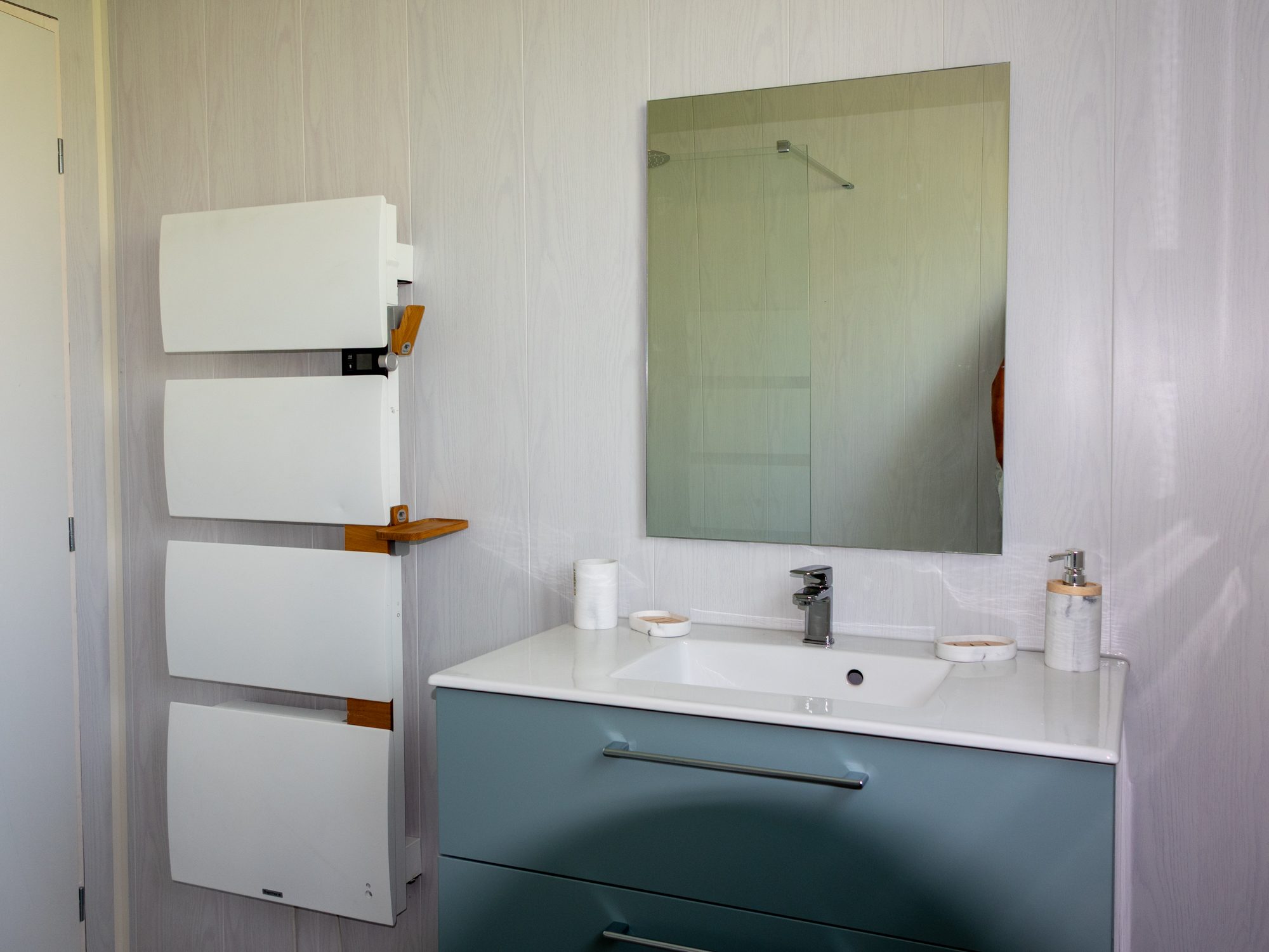 Salle de bain du gîte du Domaine du Morbihan